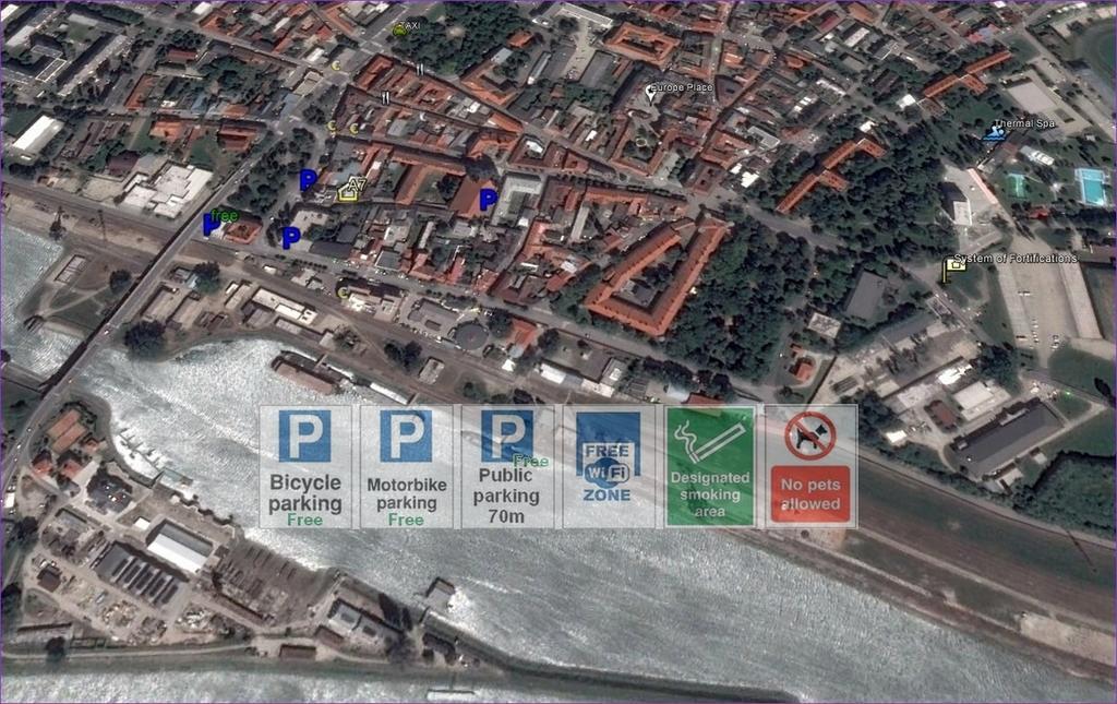 A7 Apartments Komarno Bagian luar foto